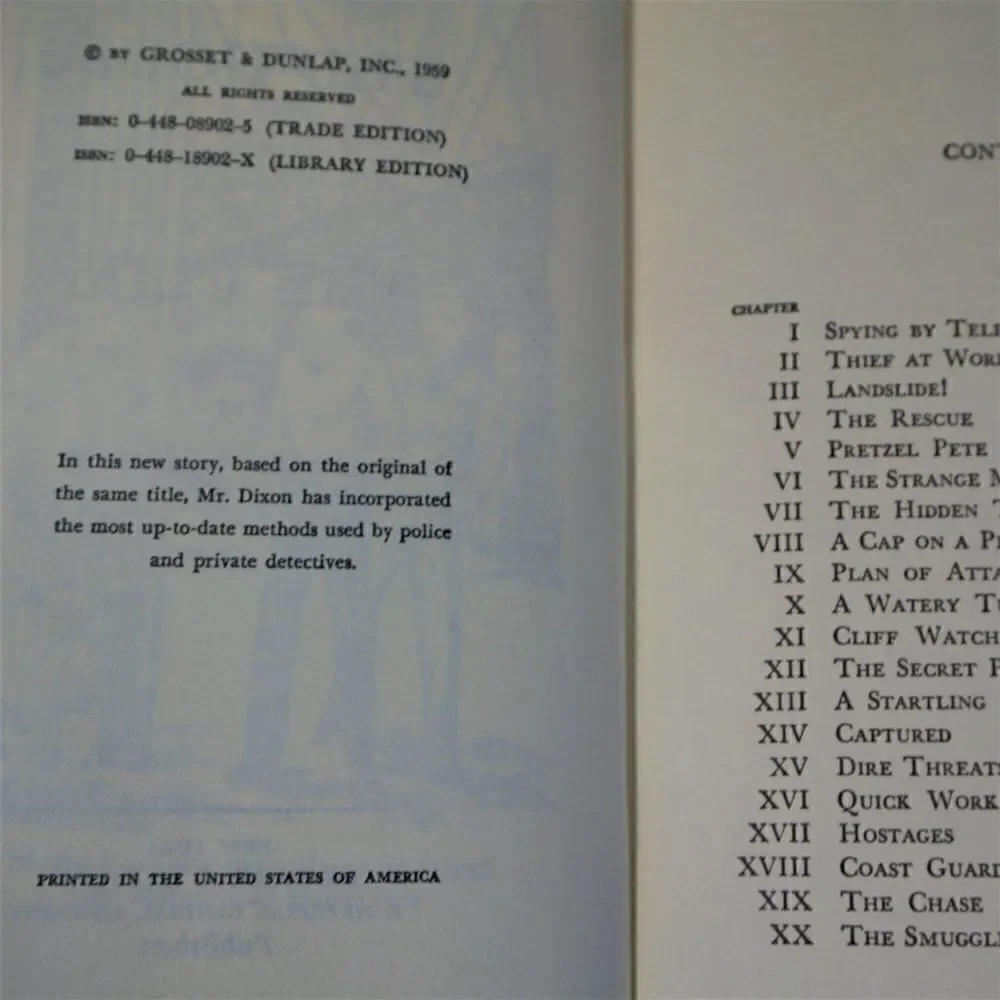 The Hardy Boys The House On The Cliff By Franklin Dixon Vintage 1959
